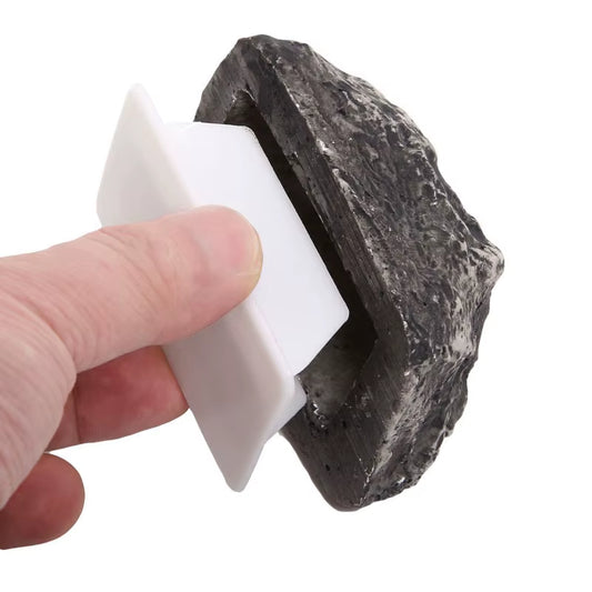 Outdoor Spare Garden Key Box Rock Hidden Hide in Stone Security Safe Storage Hiding Containers Resinous Hidden Key Holder Box